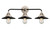Innovations - 288-3W-BPN-M6-BK-LED - LED Bath Vanity - Nouveau 2 - Black Polished Nickel
