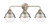 Innovations - 288-3W-SN-HFS-62-SN - Three Light Bath Vanity - Nouveau 2 - Brushed Satin Nickel