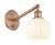 manufacturer_finish:Antique Copper|manufacturer_glass:White Venetian|light_output:Unspecified|color_temperature:Unspecified|cri:Unspecified