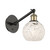 manufacturer_finish:Black Antique Brass|manufacturer_glass:White Mouchette|light_output:Unspecified|color_temperature:Unspecified|cri:Unspecified
