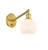 manufacturer_finish:Satin Gold|manufacturer_glass:Matte White|light_output:220.00lm|color_temperature:2200K|cri:99