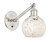 manufacturer_finish:Brushed Satin Nickel|manufacturer_glass:White Mouchette|light_output:Unspecified|color_temperature:Unspecified|cri:Unspecified