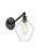 manufacturer_finish:Matte Black|manufacturer_glass:Clear Cindyrella 8|light_output:600.00lm|color_temperature:2700K|cri:82