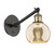 Innovations - 317-1W-BAB-G128-6 - One Light Wall Sconce - Ballston - Black Antique Brass