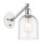 Innovations - 317-1W-WPC-G558-6CL - One Light Wall Sconce - Ballston - White Polished Chrome
