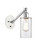 Innovations - 317-1W-WPC-G802 - One Light Wall Sconce - Ballston - White Polished Chrome