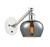 Innovations - 317-1W-WPC-G93-LED - LED Wall Sconce - Ballston - White Polished Chrome