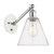 Innovations - 317-1W-WPC-GBC-84-LED - LED Wall Sconce - Ballston - White Polished Chrome