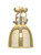 Innovations - 410-1F-BB-G412-8ME - One Light Semi-Flush Mount - Downtown Urban - Brushed Brass