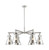 Innovations - 410-6CR-SN-G411-7SM - Six Light Chandelier - Downtown Urban - Satin Nickel