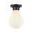 Innovations - 414-1F-BK-8W-LED - One Light Flush Mount - Matte Black