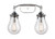 Innovations - 414-2W-PC-6CL-LED - Two Light Bath Vanity - Polished Chrome