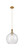 Innovations - 415-1P-BB-G124-12 - One Light Mini Pendant - Ballston - Brushed Brass