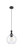 Innovations - 415-1P-BK-G122-10 - One Light Mini Pendant - Ballston - Matte Black