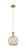 Innovations - 415-1PR-BB-G121-8RB - One Light Mini Pendant - Ballston - Brushed Brass