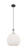 Innovations - 415-1PR-BK-G121-12 - One Light Mini Pendant - Ballston - Matte Black