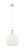 Innovations - 415-1PR-PN-G121-14 - One Light Pendant - Ballston - Polished Nickel