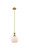 Innovations - 415-1S-BB-G121-8 - One Light Mini Pendant - Ballston - Brushed Brass