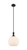 Innovations - 415-1S-BK-G121-10 - One Light Mini Pendant - Ballston - Matte Black