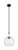 Innovations - 415-1SR-BK-G124-10 - One Light Mini Pendant - Ballston - Matte Black