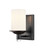 Innovations - 417-1W-BK-W - One Light Bath Vanity - Matte Black
