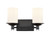 Innovations - 417-2W-BK-W - Two Light Bath Vanity - Matte Black