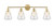 Innovations - 422-4W-SB-G4222-7 - Four Light Bath Vanity - Satin Brass