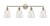 Innovations - 422-4W-SN-7Cl-LED - Four Light Bath Vanity - Satin Nickel