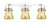 Innovations - 423-3W-PC-G411-6ME - Three Light Bath Vanity - Downtown Urban - Polished Chrome