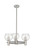 Innovations - 434-3CR-SN-G124-6 - Three Light Pendant - Downtown Urban - Satin Nickel