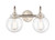 manufacturer_finish:Satin Nickel|manufacturer_glass:Clear|light_output:220.00lm|color_temperature:2200K|cri:99