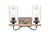 Innovations - 442-2W-BK-SDY-LED - LED Bath Vanity - Downtown Urban - Matte Black