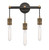 Innovations - 444-3W-BAB-T9-7-LED - LED Bath Vanity - Ellis - Black Antique Brass