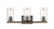 Innovations - 445-3W-BK-G4454-LED - LED Bath Vanity - Matte Black