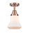 Innovations - 447-1C-AC-G191 - One Light Flush Mount - Caden - Antique Copper