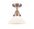 Innovations - 447-1C-AC-G4471-LED - LED Flush Mount - Caden - Antique Copper