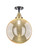 Innovations - 447-1C-BAB-G208-12 - One Light Semi-Flush Mount - Caden - Black Antique Brass