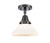 Innovations - 447-1C-BK-G4471 - One Light Flush Mount - Caden - Matte Black