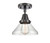 Innovations - 447-1C-BK-G4472 - One Light Flush Mount - Caden - Matte Black