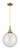 Innovations - 447-1P-BB-G202-12 - One Light Mini Pendant - Caden - Brushed Brass