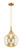 Innovations - 447-1P-SG-G208-10 - One Light Mini Pendant - Caden - Satin Gold