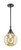 Innovations - 447-1S-BK-G208-8 - One Light Mini Pendant - Caden - Matte Black