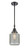 Innovations - 447-1S-BK-G262 - One Light Mini Pendant - Caden - Matte Black