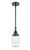 Innovations - 447-1S-BK-G314-LED - LED Mini Pendant - Caden - Matte Black