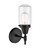 Caden One Light Wall Sconce (447-1W-BK-G312)