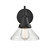 Caden LED Wall Sconce (447-1W-BK-SDY-LED)