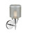 Caden One Light Wall Sconce (447-1W-PC-G262)
