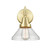 LED Wall Sconce (447-1W-SB-CL-LED)