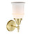 LED Wall Sconce (447-1W-SB-G181-LED)