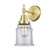 Innovations - 447-1W-SB-G182-LED - LED Wall Sconce - Satin Brass